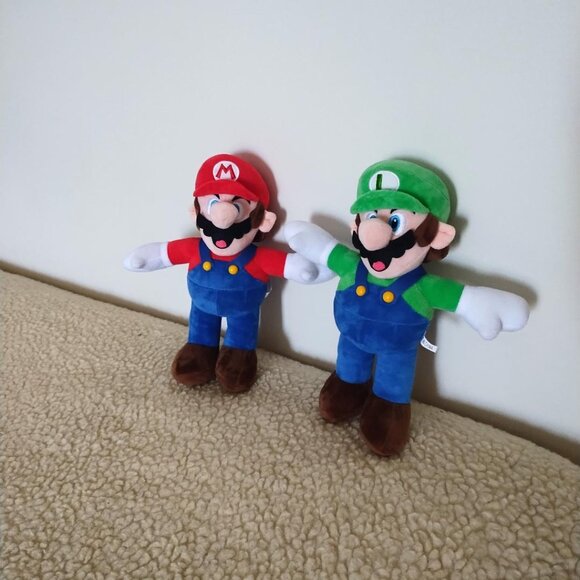 Super Mario and Luigi Plush Toys Set - Picture 7 of 8